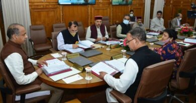 Cabinet gave its nod to create Sub Division (Civil) at Kotli in Mandi district to facilitate the people HIMACHAL HEADLINES