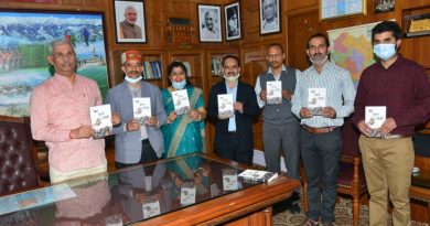 Himachal Governor releases collection of poem ' Weh Dhundti Roti' HIMACHAL HEADLINES