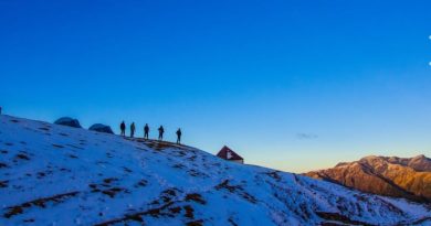 12 trekkers stranded on Glacier of Spiti Valley in Himachal rescued HIMACHAL HEADLINES