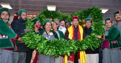CM lays foundation stones of 31 developmental projects worth Rs 77 crore at Reckong Peo HIMACHAL HEADLINES