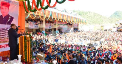 CM inaugurates and lays foundation stones of 96 developmental projects of Rs. 381 crore in Dharampur HIMACHAL HEADLINES