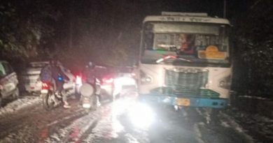 Shimla Police urge slow driving on Chalkar-Tawimor road HIMACHAL HEADLINES