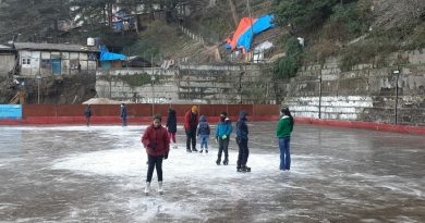 Centerian Simla Ice Skating Rink opens for first session HIMACHAL HEADLINES