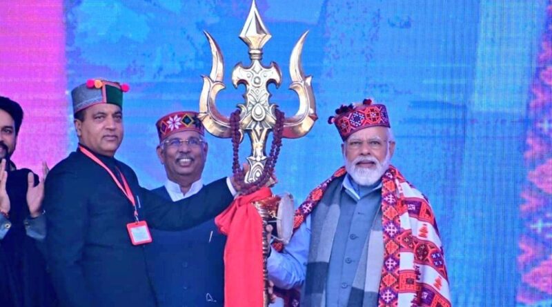 PM dedicates developmental projects worth Rs 11,581 crore to the State HIMACHAL HEADLINES