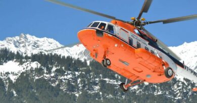 Helicopter sorties for tribal areas HIMACHAL HEADLINES