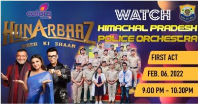 Himachal Police orchestra to perform on Color TV HIMACHAL HEADLINES