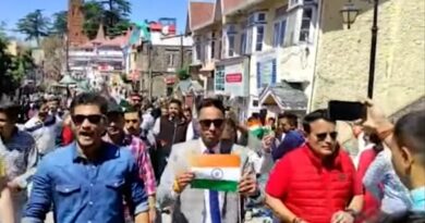 Cong Youth leader and a MLA book for unlawful Assembly HIMACHAL HEADLINES
