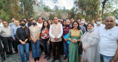 Students brought safely from Ukraine call on Chief Minister HIMACHAL HEADLINES