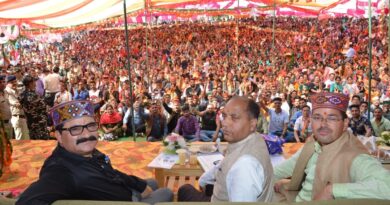 CM inaugurates and lay foundation stones of developmental projects worth Rs. 62 crore for Banjar HIMACHAL HEADLINES