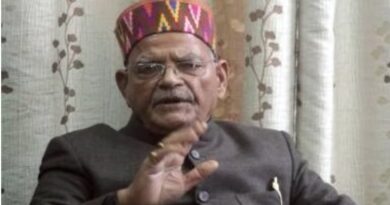 Governor expresses grief over demise of Former Union Minister  Pt. Sukh Ram HIMACHAL HEADLINES