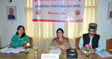 Participation of all Red Cross members is very important: Dr. Sadhna Thakur HIMACHAL HEADLINES
