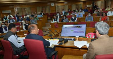 CM emphasis on completion of important projects of state government HIMACHAL HEADLINES