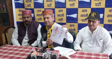 The BJP government is playing with the youth of the country under the Agneepath Scheme : AAP HIMACHAL HEADLINES
