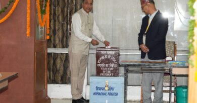 Polling ensuing for Presidential poll in HP HIMACHAL HEADLINES