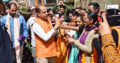 CM inaugurates and lays foundation stone of development projects worth Rs. 167 crore in Seraj HIMACHAL HEADLINES
