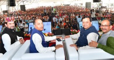 CM inaugurates and lays foundation stones of devp projects worth 200 Cr in Una HIMACHAL HEADLINES
