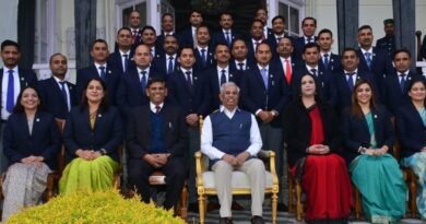 HPFAS Trainee officers call on Governor HIMACHAL HEADLINES
