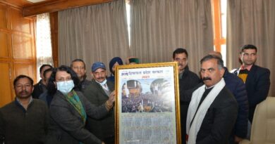 <strong>Chief Minister releases Government  Calendar-2023</strong> HIMACHAL HEADLINES