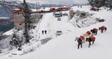 Tourist resort Kufri, Manali & Narkanda receives first snowfall of season HIMACHAL HEADLINES