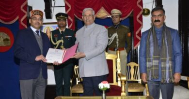R.D.Dhiman sworn-in as Chief Information Commissioner HIMACHAL HEADLINES
