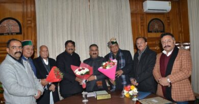 CM to preside over MLAs priority meeting on 30th and 31st January HIMACHAL HEADLINES