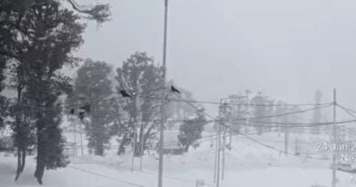 Fresh snowfall in Lahaul-Spiti, Tourist advise to avoid travelling HIMACHAL HEADLINES