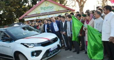 Himachal's Transport Department becomes first in the Country to switch over to electrical vehicles HIMACHAL HEADLINES