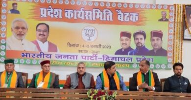 BJP will oppose Tughlaqi decrees of Congress through signature campaign across the state: Jairam HIMACHAL HEADLINES