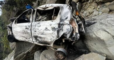 Two die of burn injuries in car mishap in Mandi HIMACHAL HEADLINES