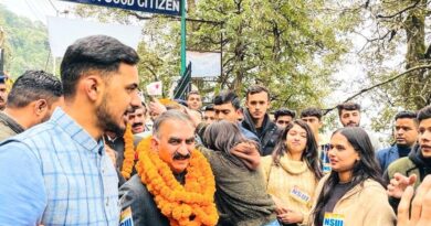 CM should announce the restoration of student union elections soon: Chhattar Thakur HIMACHAL HEADLINES
