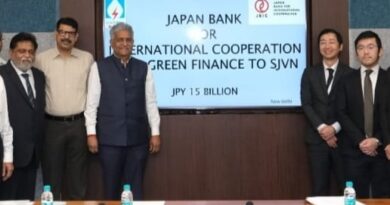 SJVN secures green financing worth Rs 915 Crores from Japan Bank for International Cooperation HIMACHAL HEADLINES