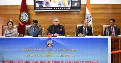 National Law University organized International Conference on Emerging Issues and Challenges Relating to Cyber Laws & Forensics at Shimla  HIMACHAL HEADLINES