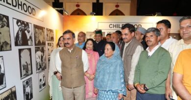 CM Sukhu inaugurates the exhibition Rajiv Gandhi–21st Century Visionary HIMACHAL HEADLINES