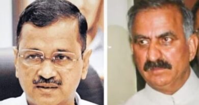 Sukhu meets Kejriwal discuss water sharing between the two states HIMACHAL HEADLINES