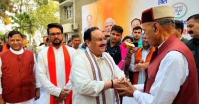 BJP President JP Nadda Visits Himachal Pradesh to boost party's poll preparations HIMACHAL HEADLINES