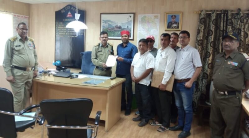 CITU Himachal handed over a twenty-point demand letter to Commander BRO for better working conditions for laborers HIMACHAL HEADLINES