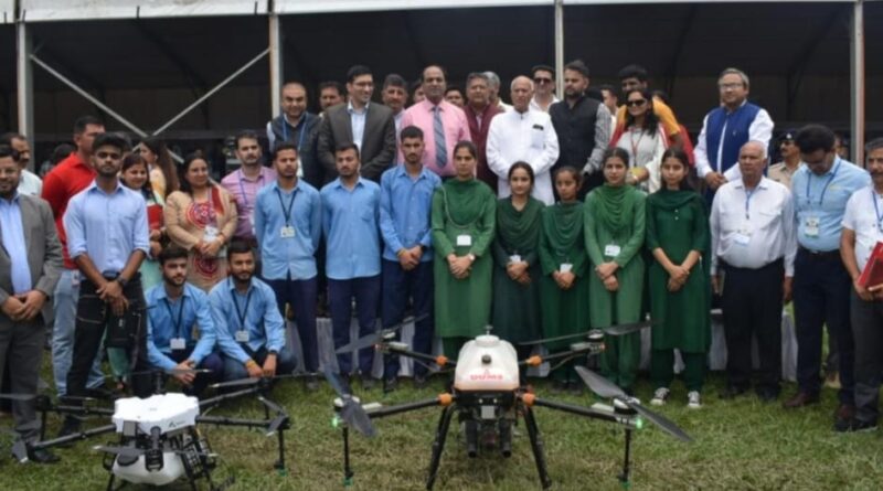 Drone technology will prove to be helpful for farmers & horticulturists of Himachal: Prof. Chandra Kumar  HIMACHAL HEADLINES