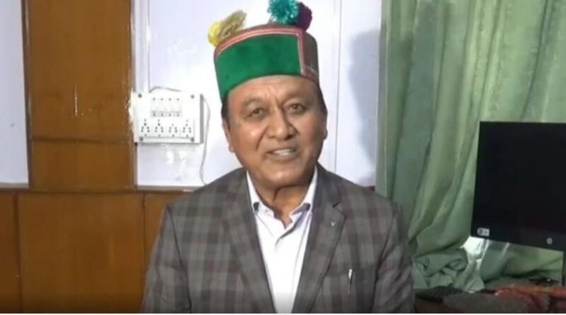 Provision of Rs. 857 crore under TADP for the current fiscal: Jagat Singh Negi HIMACHAL HEADLINES
