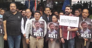 State Congress leaders raised slogans in support of Rahul Gandhi HIMACHAL HEADLINES