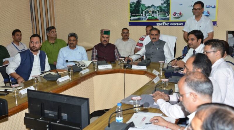 Sukhu reviews multiple projects underway in Hamirpur district HIMACHAL HEADLINES
