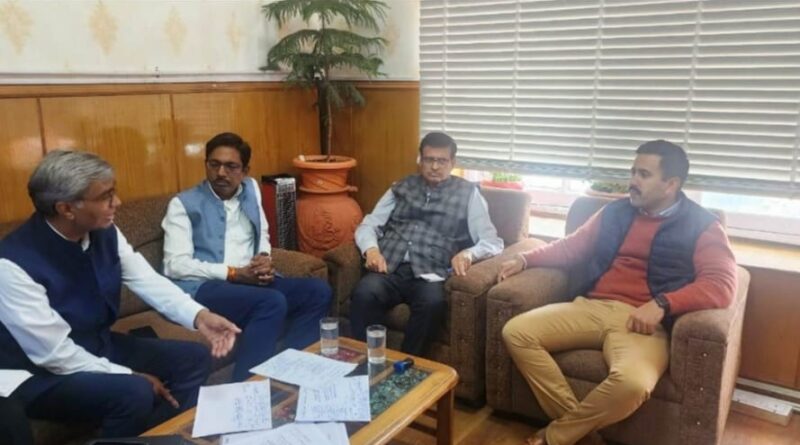 Vikramaditya Singh held a review meeting with NHAI authorities HIMACHAL HEADLINES