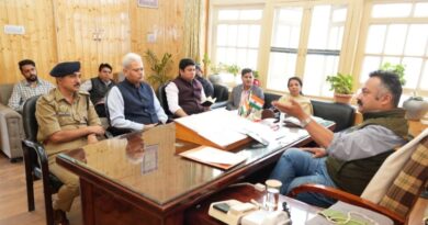 Himachal Govt in a hands-on role to mitigate natural calamity: Rohit Thakur HIMACHAL HEADLINES