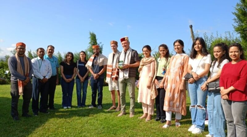 A 12-member team of Nauni varsity reached Germany for an International training program  HIMACHAL HEADLINES