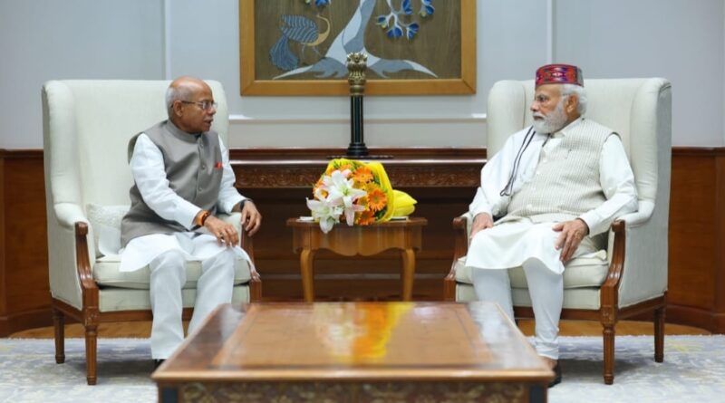 Governor Shukla calls on Prime Minister and Union Home Minister at New Delhi HIMACHAL HEADLINES