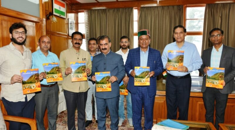 Sukhu releases book on apiculture HIMACHAL HEADLINES