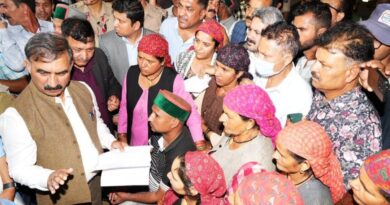 Himachal Govt will provide augmented compensation to affected orchard owners: Sukhu HIMACHAL HEADLINES