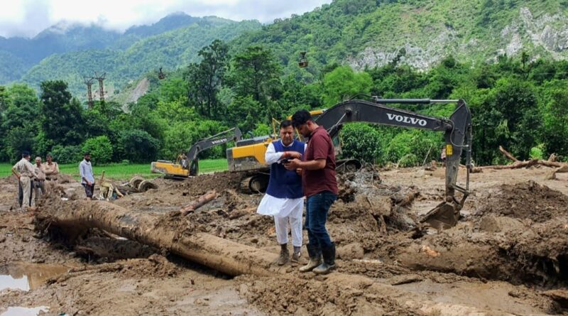 Devastation all around in Paonta Sahib: Bindal HIMACHAL HEADLINES