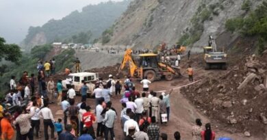 Shimla Chandigarh National Highway -5 shut down for vehicular traffic  HIMACHAL HEADLINES