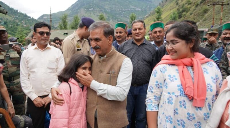 Salute to the selfless and heroic act of the rescuers of Himachal Rains HIMACHAL HEADLINES