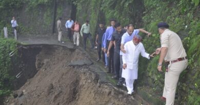Governor Shiv Pratap Shukla visits disaster-affected Shiv Bawdi and Jadon village HIMACHAL HEADLINES